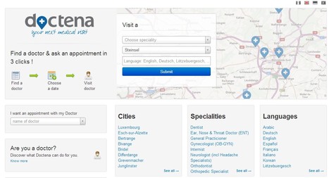 Luxembourg: Doctor - Find a doctor & ask an appointment in 3 clicks ! | Luxembourg (Europe) | Scoop.it