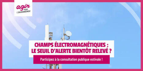 [Consultation publique] Champs électromagnétiques : le seuil d'alerte bientôt relevé ? | Agir pour l'Environnement | Variétés entomologiques | Scoop.it