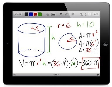 Free Technology for Teachers: Educreations - Use Your iPad as a Whiteboard and Record a Lesson | 21st Century Tools for Teaching-People and Learners | Scoop.it