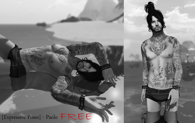 [Expressive Poses] - Paolo FREE | Second Life Freebies | Teleport Hub | Scoop.it