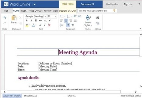 Free Agenda Templates For Word | PowerPoint Presentation | Business and Productivity Tools | Scoop.it