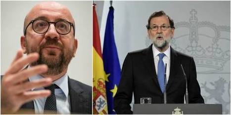 Catalogne: Mariano Rajoy est "entièrement d'accord" avec Charles Michel | Actualités & Infos (Médias) | Scoop.it