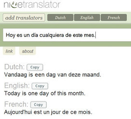 Traducir texto en varios idiomas online, de forma simultánea. | TIC & Educación | Scoop.it