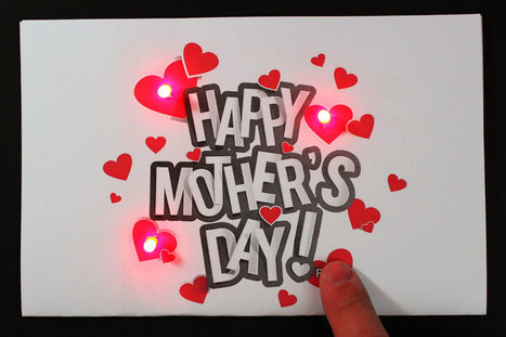 Make a Mothers Day Paper Circuit Card | STEAM or Makerspace Project | iPads, MakerEd and More  in Education | Scoop.it