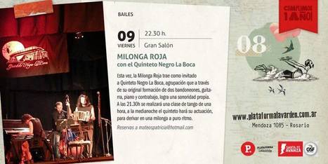 Rosario: Milonga Roja SUSPENDIDA | Mundo Tanguero | Scoop.it