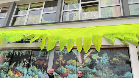 &Agrave; Laval. Des &oelig;uvres ornent la maison de quartier des Fourches | L'actualit&eacute; des quartiers politique de la ville de Bretagne et Pays de la Loire | Scoop.it