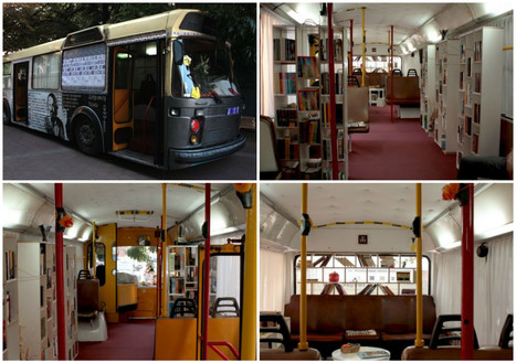 Bus Transformed Into Public Library | 1001 Recycling Ideas ! | Scoop.it