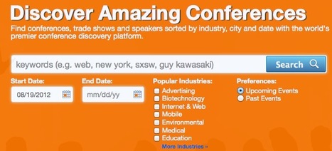 The Professional Conferences and Events Discovery Engine: Conference Hound | Content Curation World | Scoop.it