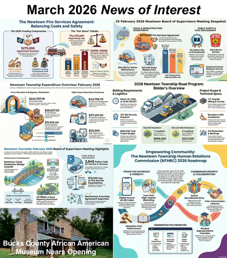 March 2026 News of Interest to #NewtownPA Area Residents | Newtown News of Interest | Scoop.it