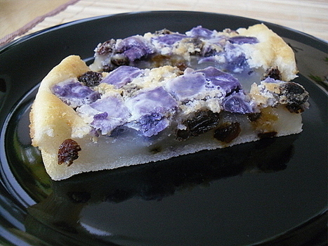 Little Corner of Mine: Purple Sweet Potato Mochi Cake | The Asian Food Gazette. | Scoop.it