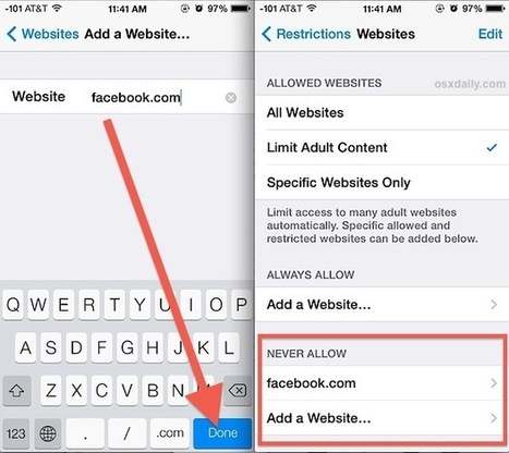 Block Specific Web Sites in Safari for iOS with a “Never Allow” List | iGeneration - 21st Century Education (Pedagogy & Digital Innovation) | Scoop.it