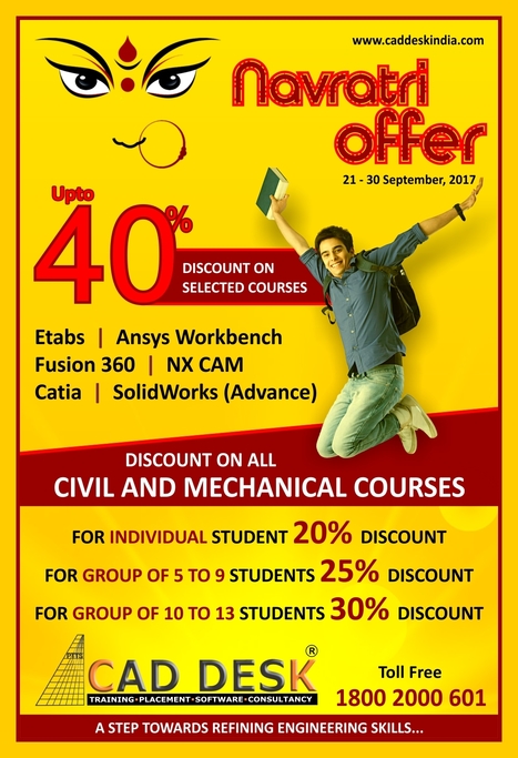 Navratri Special Offer For Students Autocad C