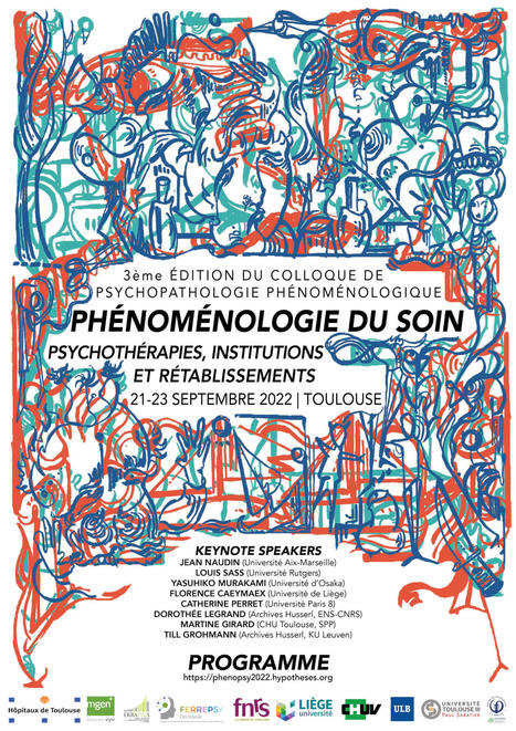 Colloque Phénoménologie du soin 21/23 septembre 22 Toulouse | Agence Smith | Scoop.it