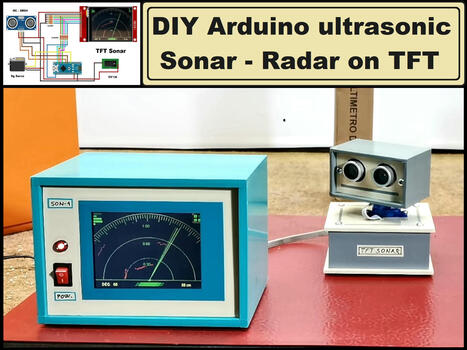 DIY Arduino ultrasonic Sonar - Radar on TFT display | Arduino Project Hub | 21st Century Learning and Teaching | Scoop.it