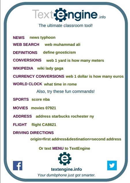 Lisa Nielsen: The Innovative Educator: Get Smart by Texting w/ @Text_Engine | Distance Learning, mLearning, Digital Education, Technology | Scoop.it