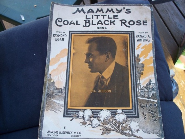 1916 mammy's little coal black rose - black americana sheet music | Colorful Prism Of Racism | Scoop.it