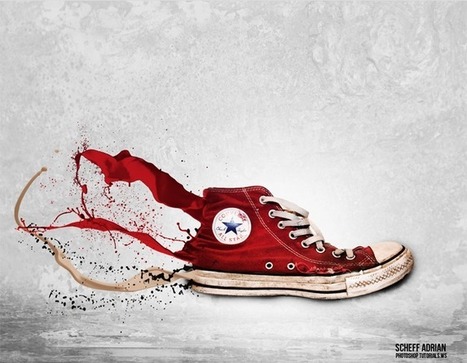 Apply an Awesome Splashing Effect to a Sneaker in Photoshop - Photoshop Roadmap | Photoshop Photo Effects Journal | Scoop.it