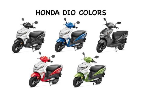 Honda Dio Dx Colours