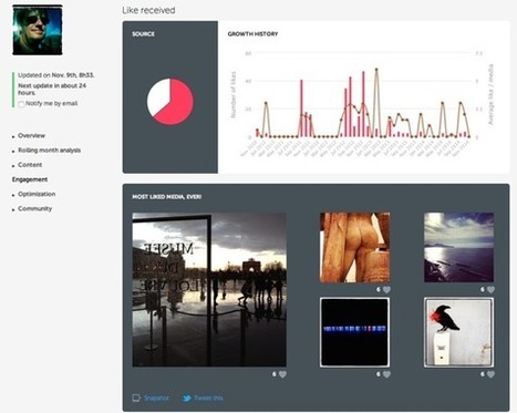 Iconosquare, veille et analyse pour votre compte Instagram | Ressources Community Manager | Scoop.it