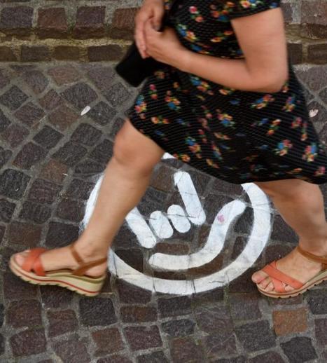 L'invasion des cercles blancs dans le centre-ville | Destination Albi - revue de presse | Scoop.it