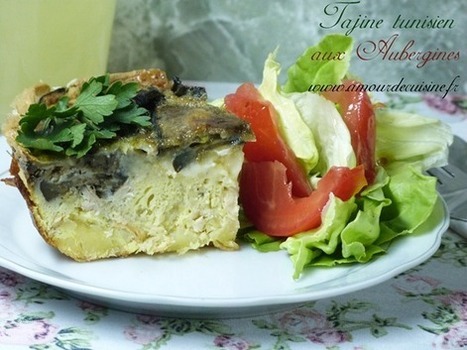 tajine tunisien aux aubergines | Plats et recettes rapides, idées de menu de semaine sain et facile | Scoop.it