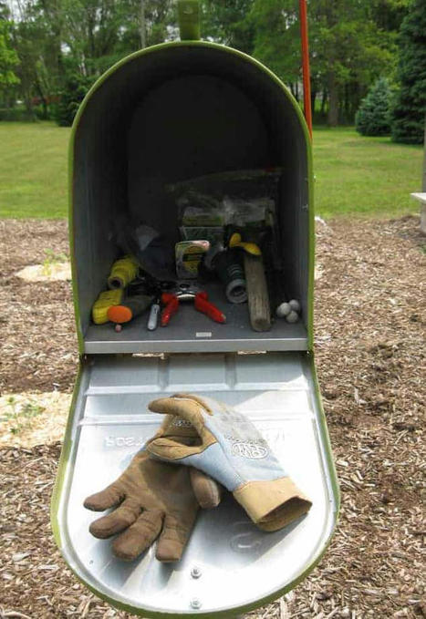 Garden Mailbox Toolshed | 1001 Gardens ideas ! | Scoop.it