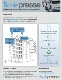 Troc de presse. Ne jetez plus vos journaux, échangez-les ! | Fondation pour la Nature et l'Homme créée par Nicolas Hulot | @ZeHub | Scoop.it