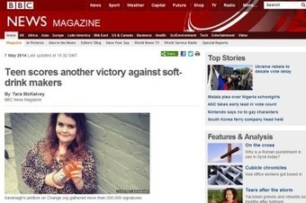 La victoire d’une adolescente contre Pepsi et Coca | Toxique, soyons vigilant ! | Scoop.it