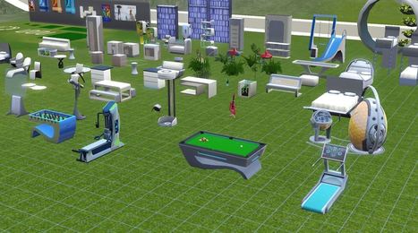 All Into the Future Objects << SimExchange | Les Sims | Scoop.it