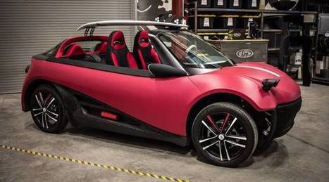 This 3D-printed car could be the future of sustainable auto manufacturing | Peer2Politics | Scoop.it