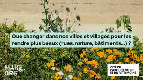 Consultation citoyenne - Rendre nos villes et villages plus beaux | Urbanisme - Am&eacute;nagement | Scoop.it