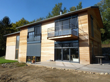 [inspiration] Lauréat Maison bioclimatique / Eco-concept / Maison passive / TBCE | Eco maison bois | Build Green, pour un habitat écologique | Scoop.it