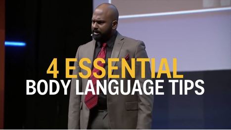 Four Essential Body Language Tips from a World Champion Public Speaker | Teaching Business Presentations in a Business Communication Course | Scoop.it