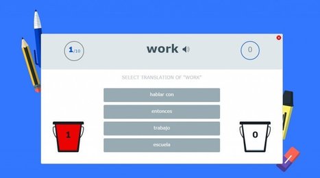 “Word Bucket” lets students learn vocabulary in a new language and teachers can set up virtual classrooms | Creative teaching and learning | Scoop.it