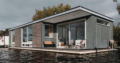 Une maison flottante à énergie positive à Haarlem (Pays-Bas) | Build Green, pour un habitat écologique | Scoop.it
