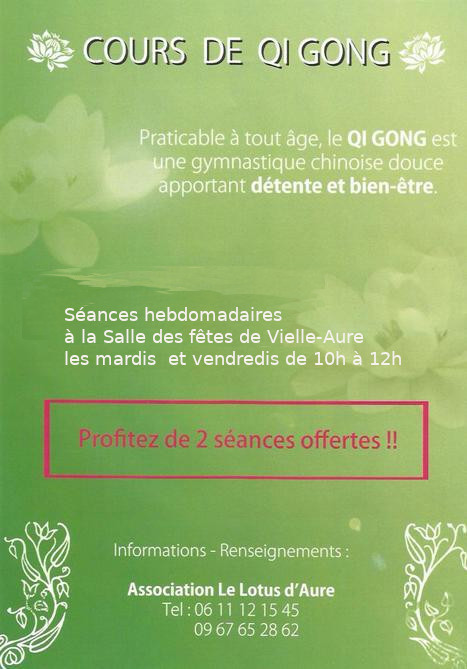Reprise des cours de Qi Qong à Vielle-Aure | Vallées d'Aure & Louron - Pyrénées | Scoop.it