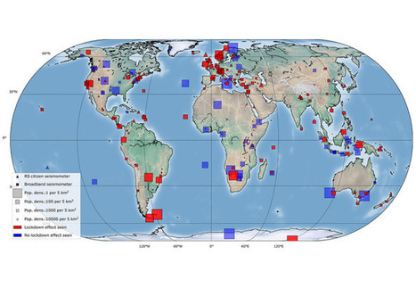 COVID-19 lockdown causes 50% global reduction in human-linked Earth vibrations | Amazing Science | Scoop.it