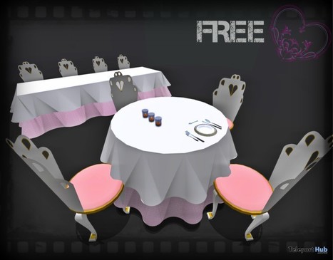 Wedding Table Kit Full Perm by INTENSE CREATIONS | Teleport Hub - Second Life Freebies | Teleport Hub | Scoop.it