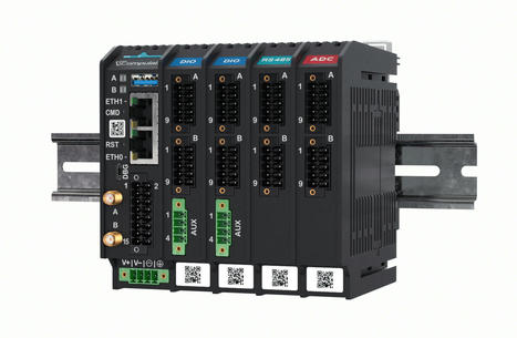 NXP i.MX 8M Plus powered DIN-Rail IoT gateway takes DIO, RS232, RS485, and ADC expansion modules - CNX Software | Embedded Systems News | Scoop.it