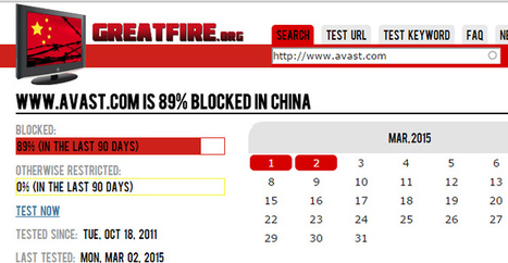 L'antivirus Avast bloqué en Chine | Libertés Numériques | Scoop.it