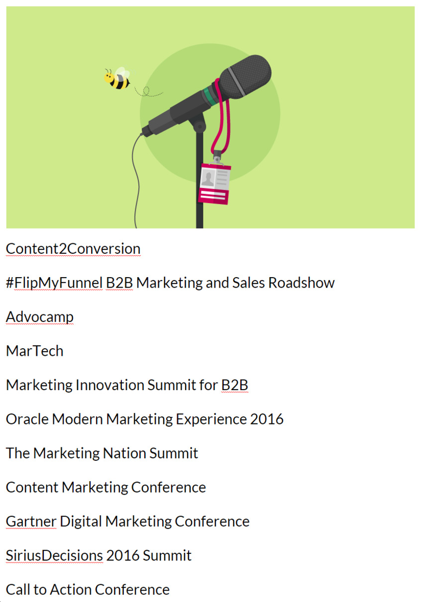 11 Must-Attend Spring Marketing Events - Uberflip | The MarTech Digest | Scoop.it