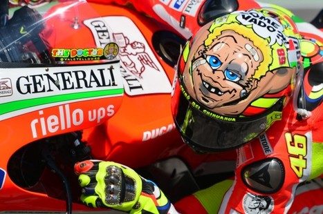 Image Of The Day - Valentino Rossi | Sports Illustrated | Ductalk: What's Up In The World Of Ducati | Scoop.it