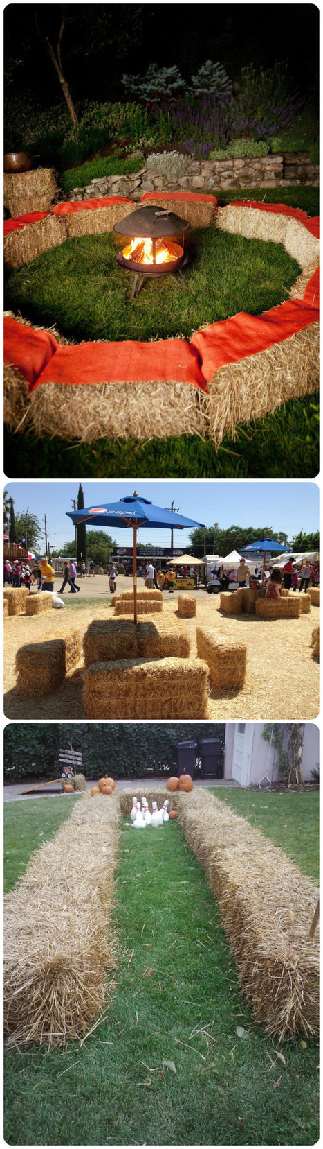 18 ways to use hay bales for a shabby chic wedding/garden party | 1001 Gardens ideas ! | Scoop.it