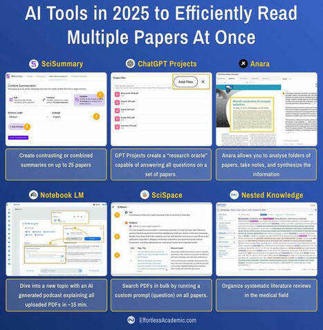 "6 AI tools for faster, more thorough literature reviews" | Ilya Shabanov posted on the topic | LinkedIn | Notebook or My Personal Learning Network | Scoop.it