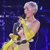 Feud Alert! Miley Cyrus Disses Selena Gomez, Hurls Poster of Come and Get It Crooner While Singing F U | Trending in Uganda | Scoop.it