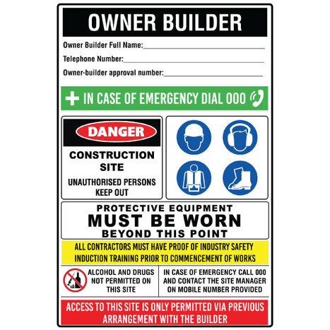 Custom Owner Builder Signs WA! | Creative Signage & Innovative Printing Trends | Scoop.it