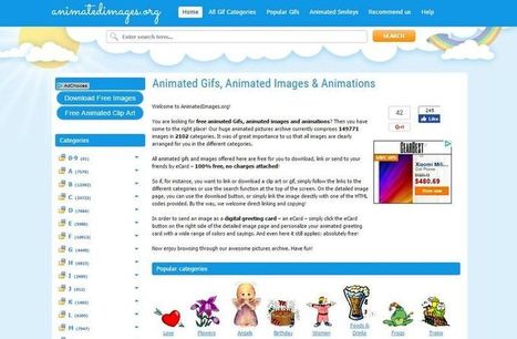 Animated Images: 150000 animaciones GIF gratis para descargar | Las TIC en el aula de ELE | Scoop.it