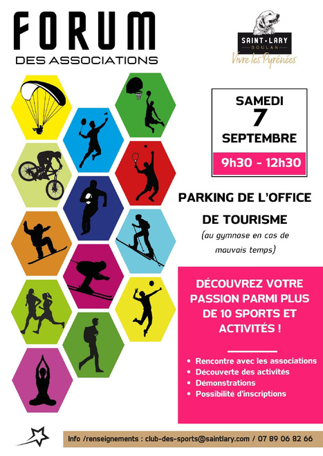 Forum des Associations Sportives à Saint-Lary-Soulan le 7 septembre | Vallées d'Aure & Louron - Pyrénées | Scoop.it