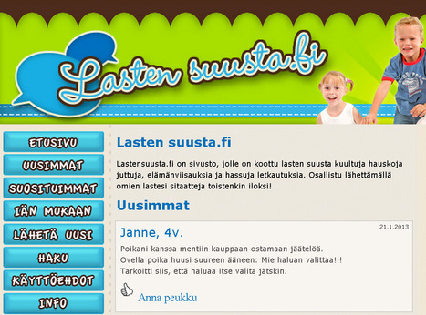 Lasten suusta | 1Uutiset - Lukemisen tähden | Scoop.it
