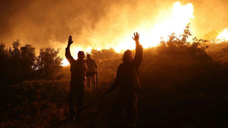Europe heat wave triggers fresh fires: Evacuations in Greece, Italy - Axios.com | Agents of Behemoth | Scoop.it
